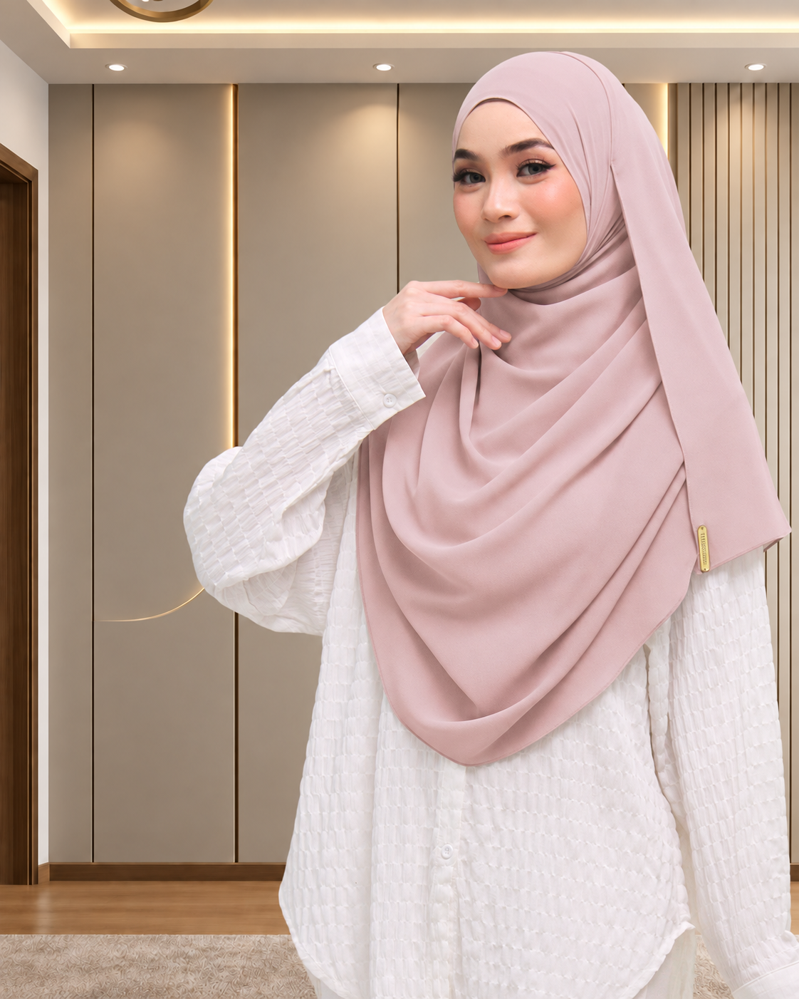 NUFA ALLURA DUBAI IN PINKY CREPE
