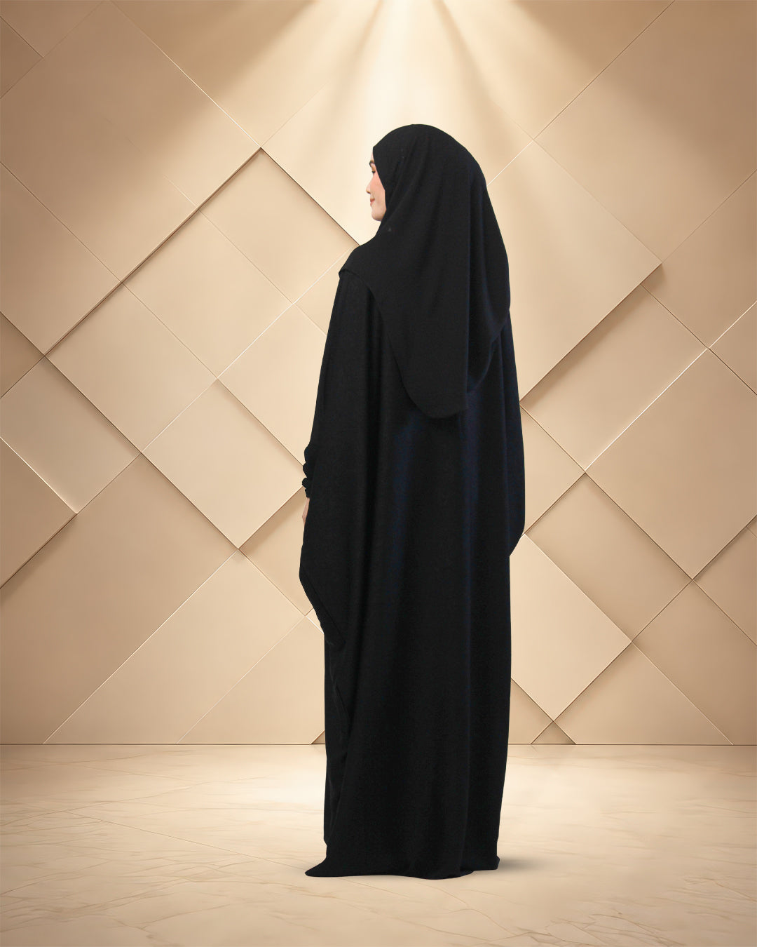 JUBAH BIDADARI IN ONYX BLACK