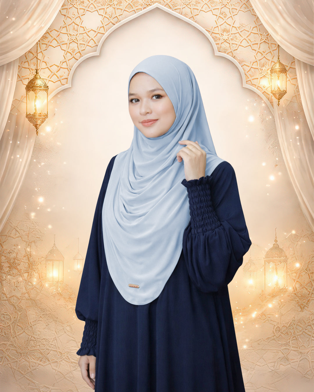 SARIMA IN DUSTY BLUE