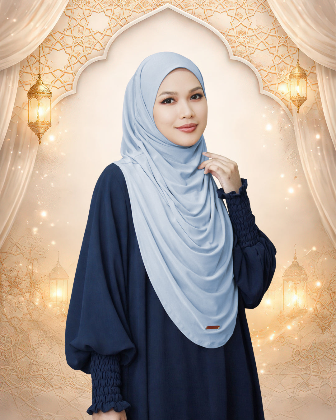 SARIMA IN DUSTY BLUE