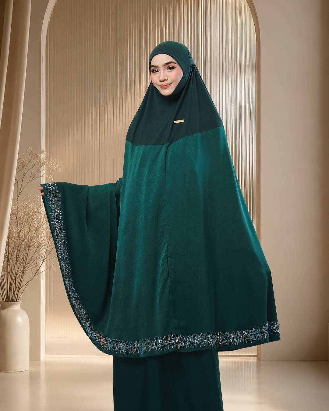 SALSABILA IN LUX JADE GREEN