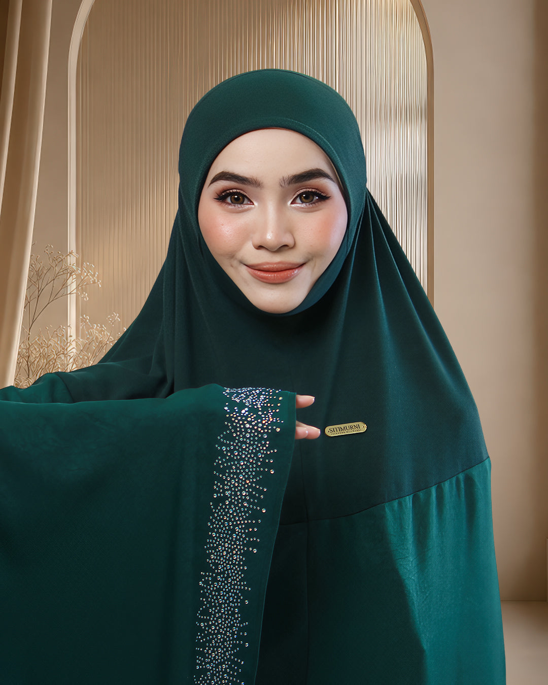 SALSABILA IN LUX JADE GREEN