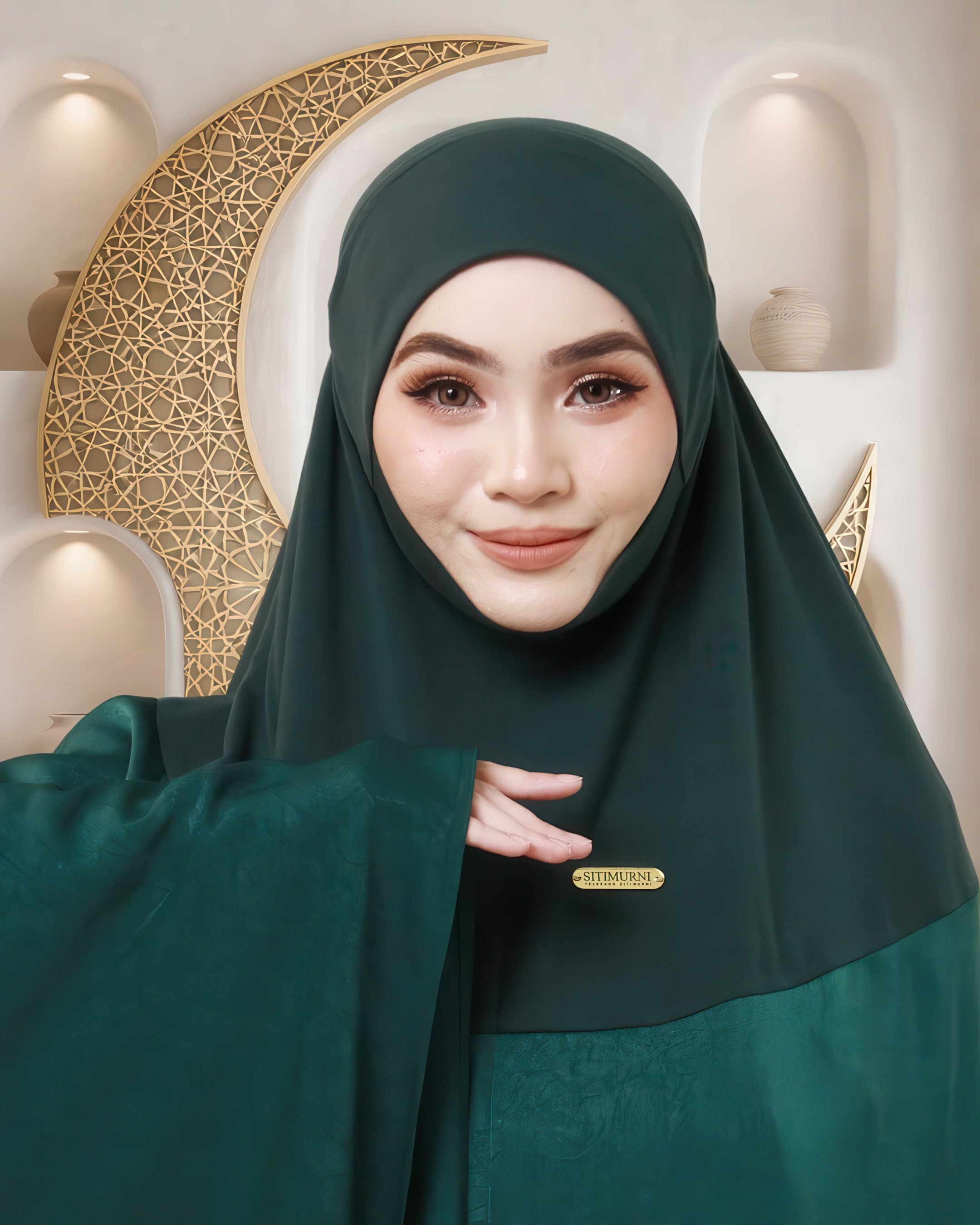 ALWANI IN SEAWEED GREEN