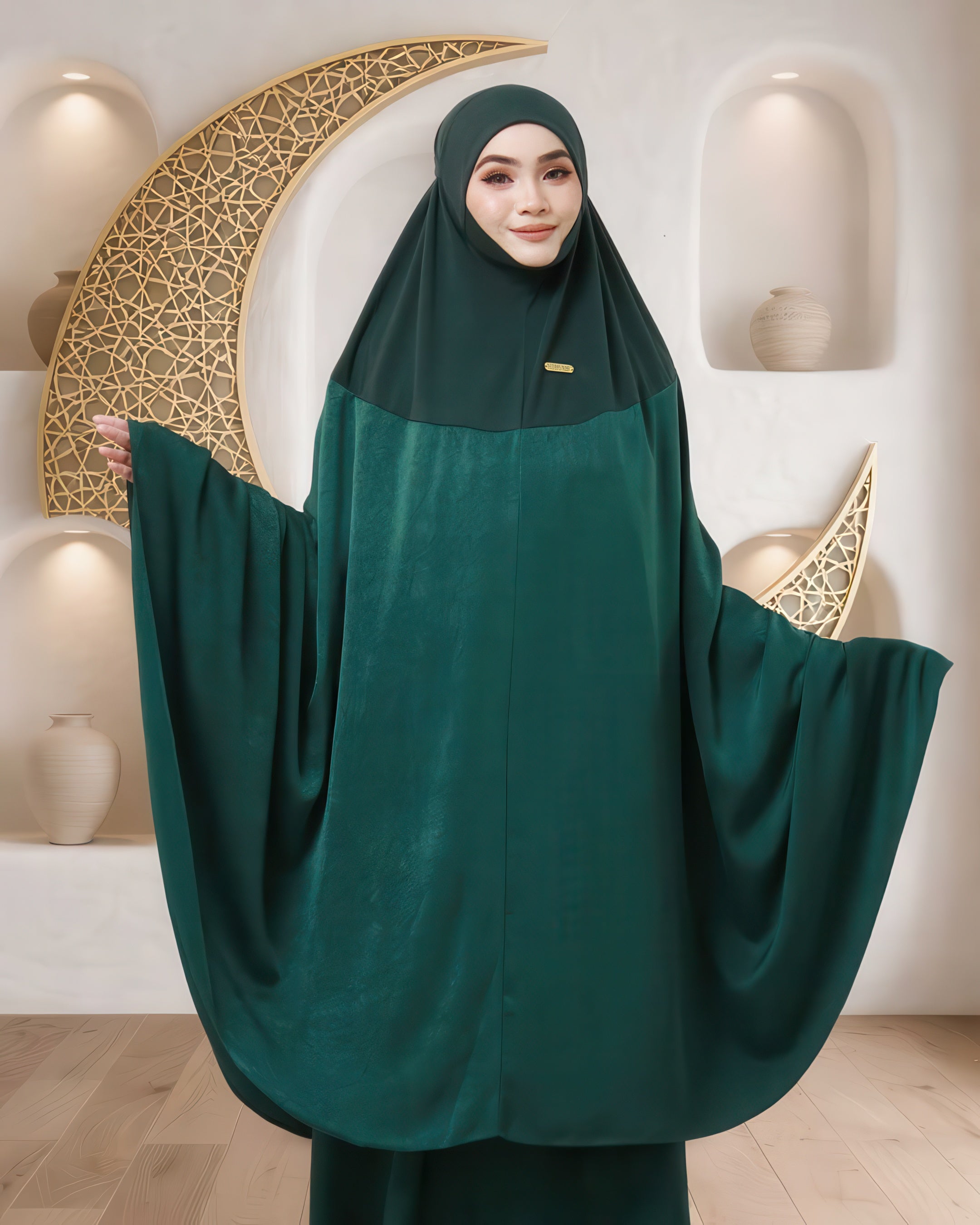 ALWANI IN SEAWEED GREEN