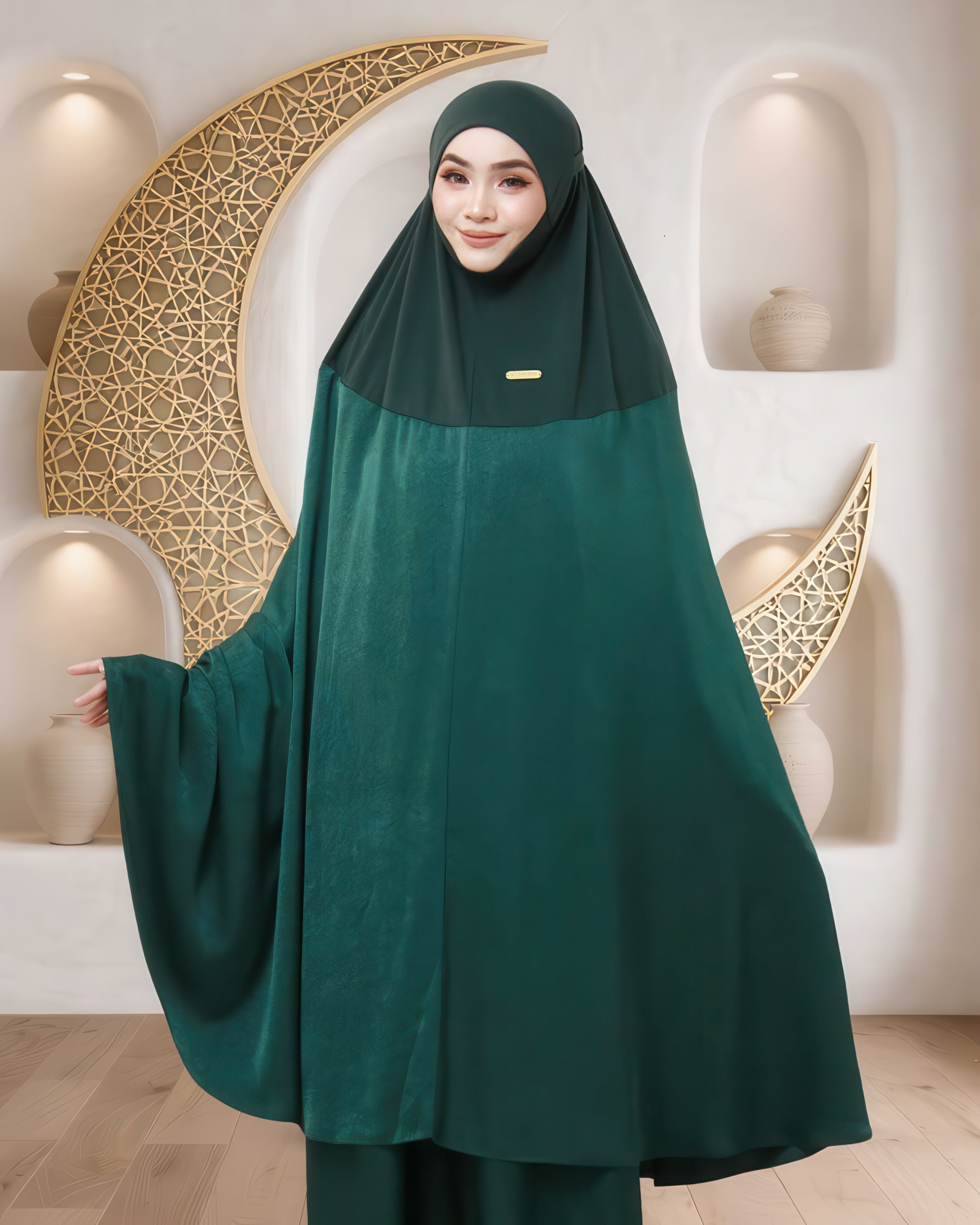 ALWANI IN SEAWEED GREEN