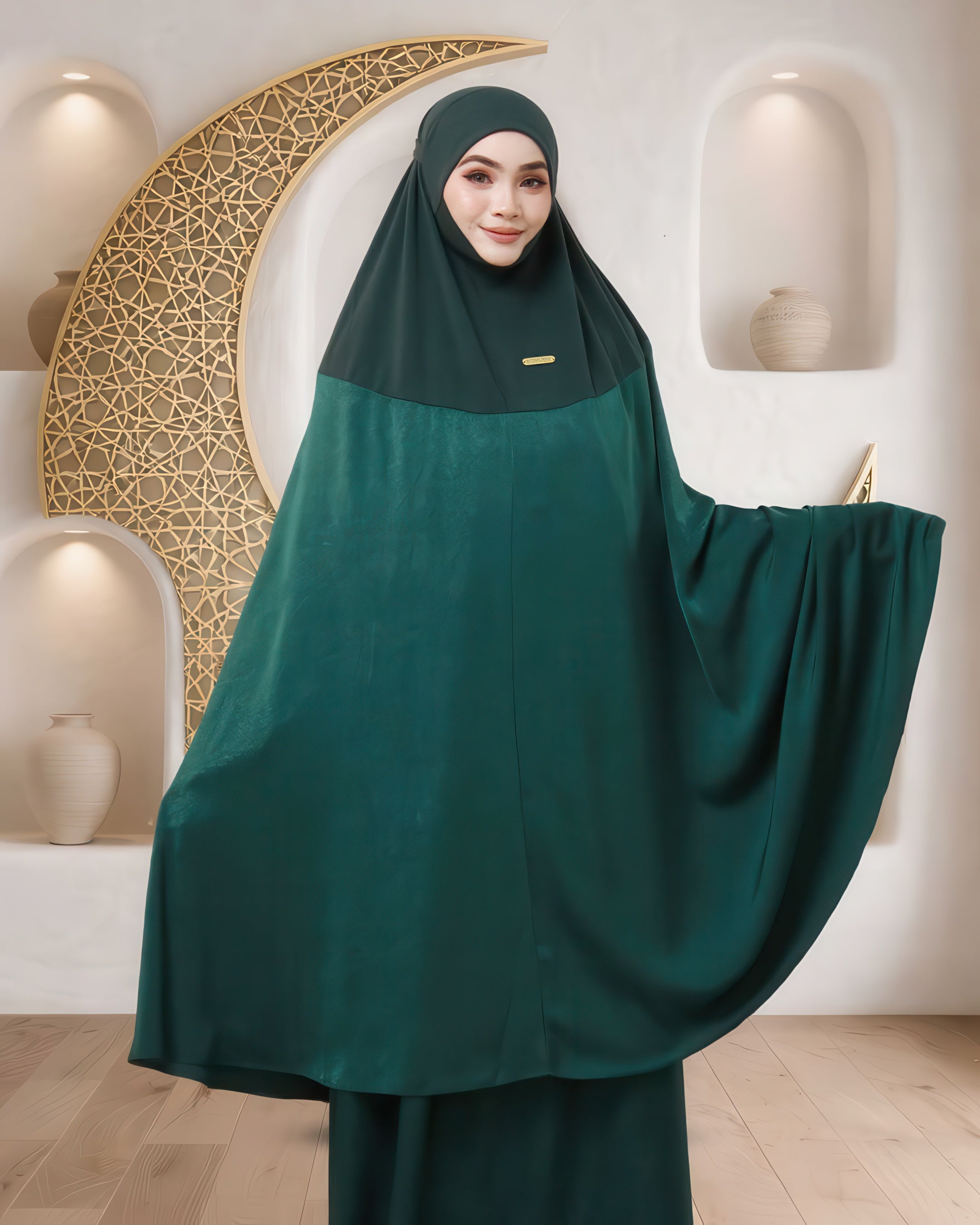 ALWANI IN SEAWEED GREEN