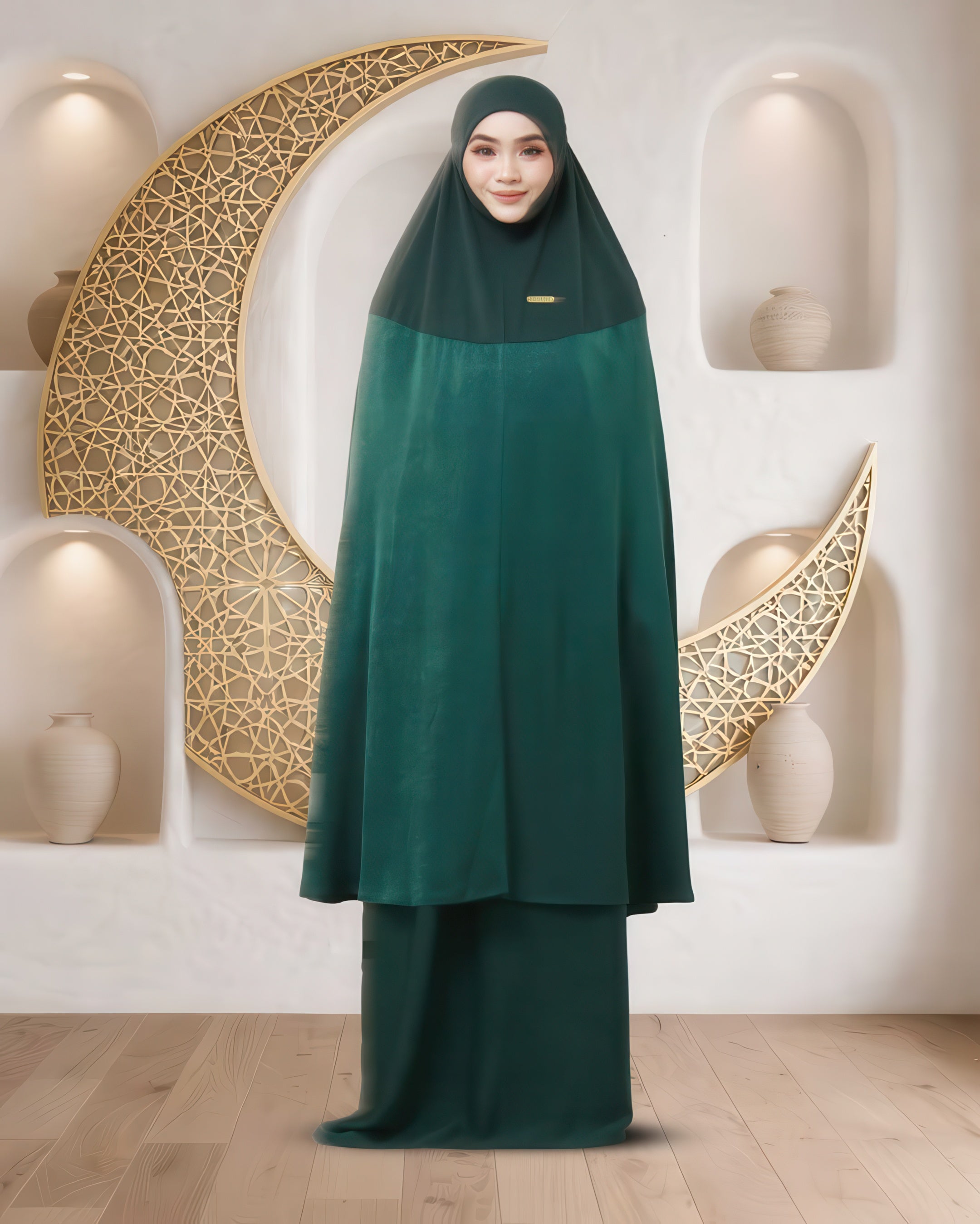 ALWANI IN SEAWEED GREEN