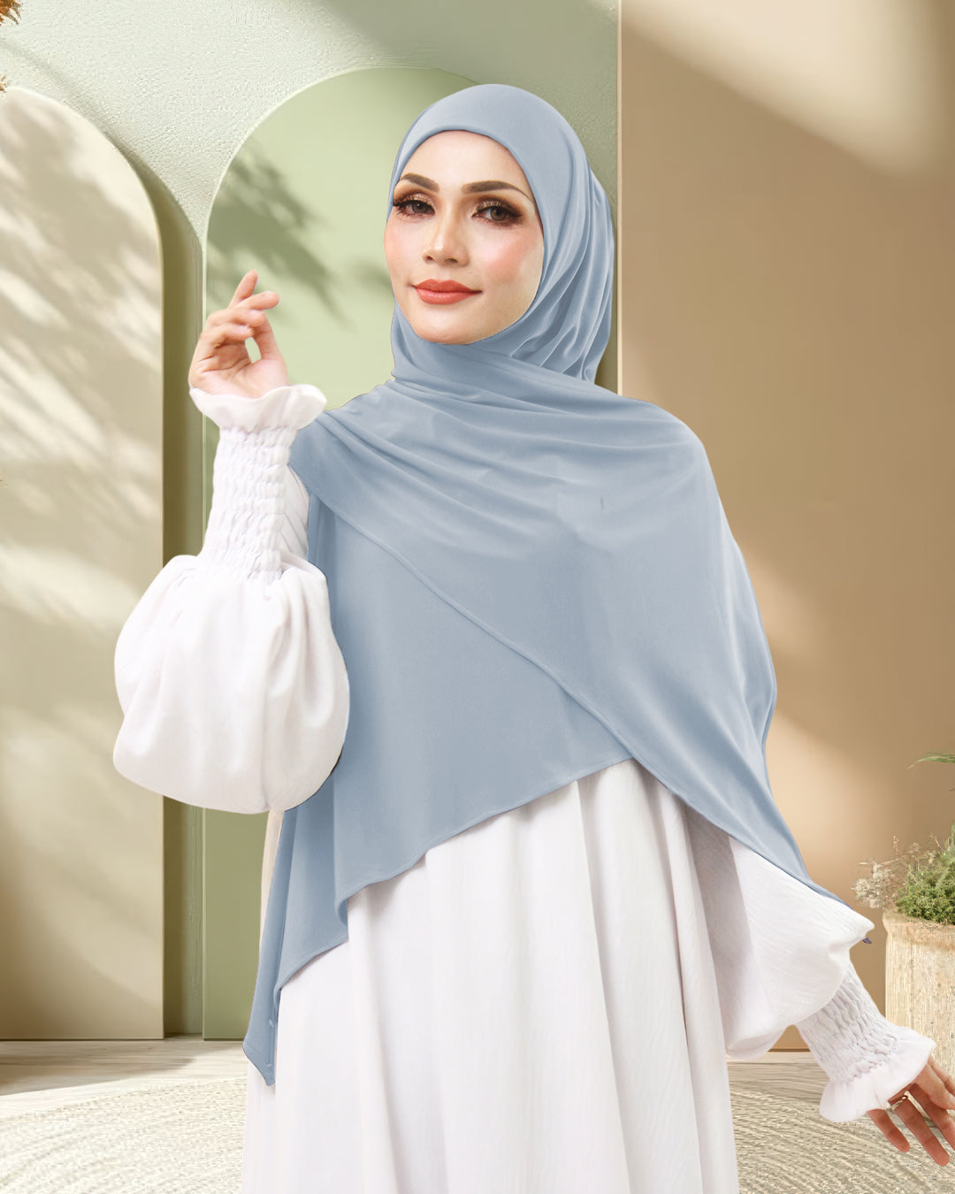 SENEJA IN DUSTY BLUE