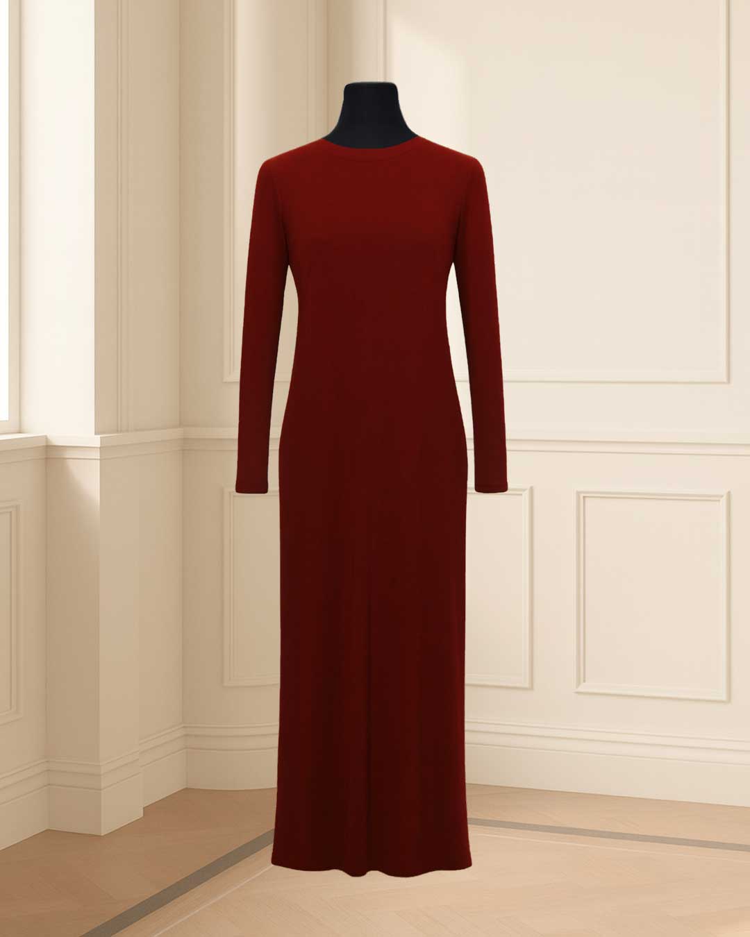 SAKINAH SKINFIT IN CRIMSON BURGUNDY