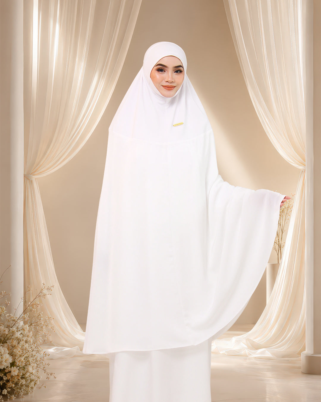 ALWANI IN SWISS WHITE
