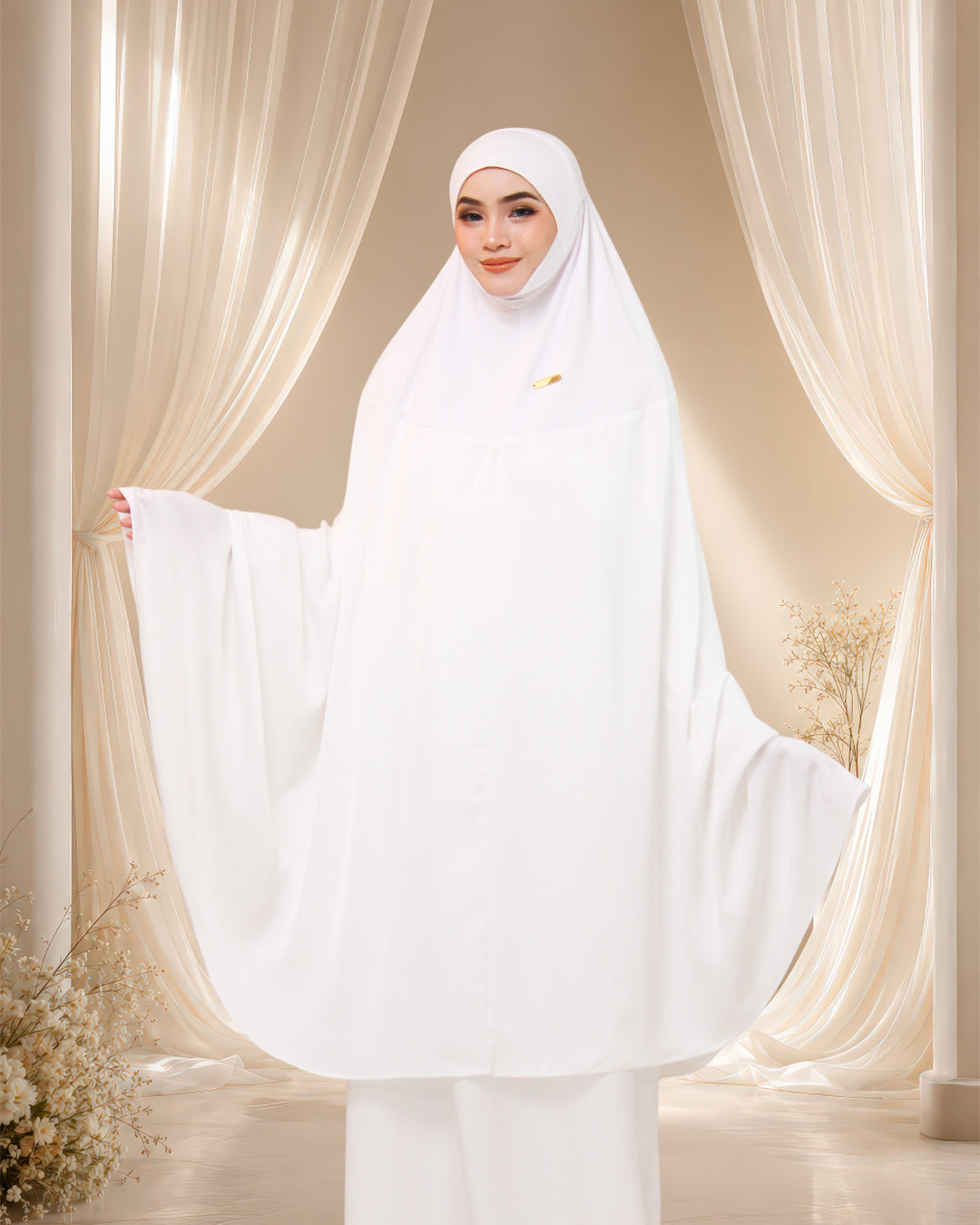 ALWANI IN SWISS WHITE