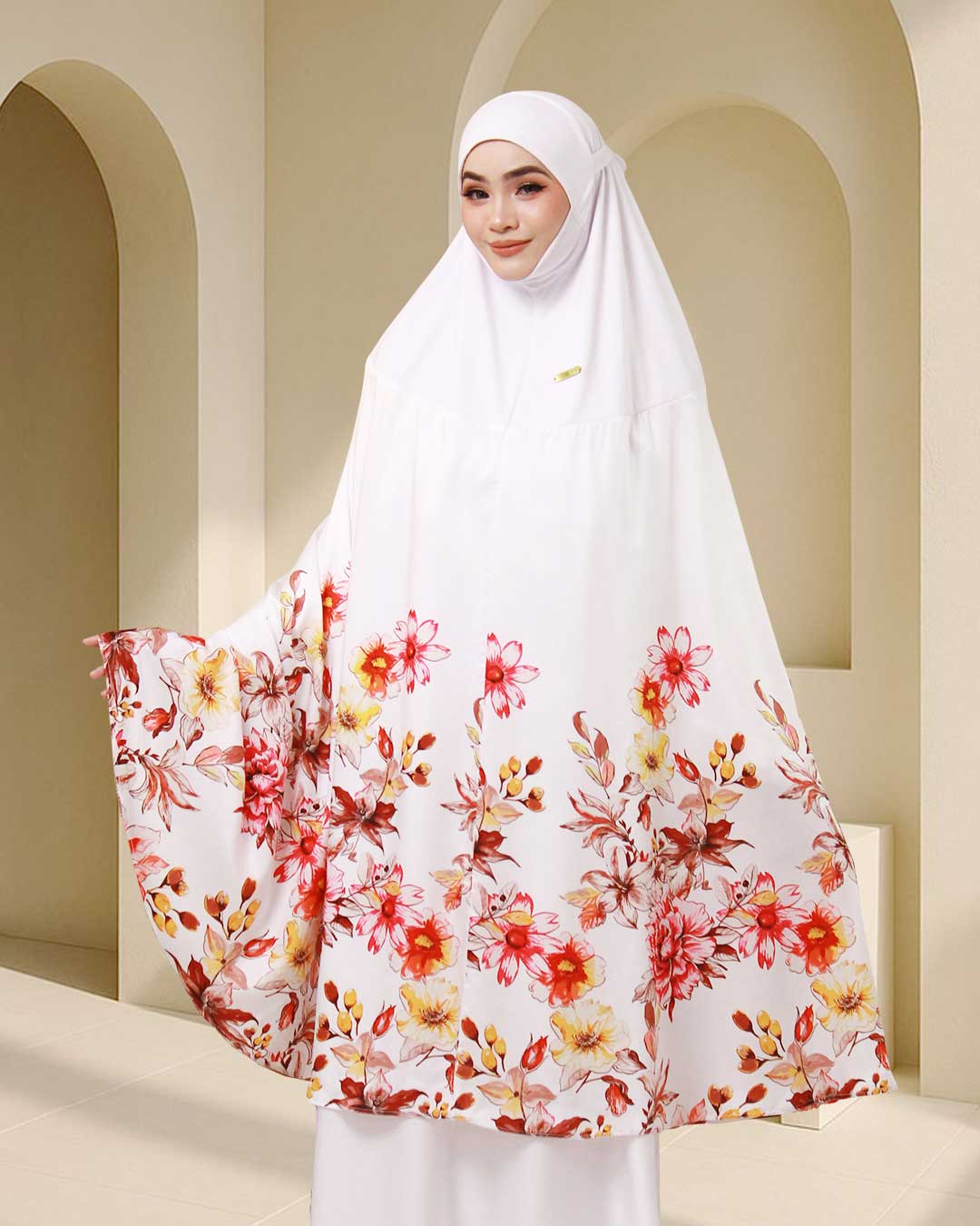 ELARA EZARA IN WHITE