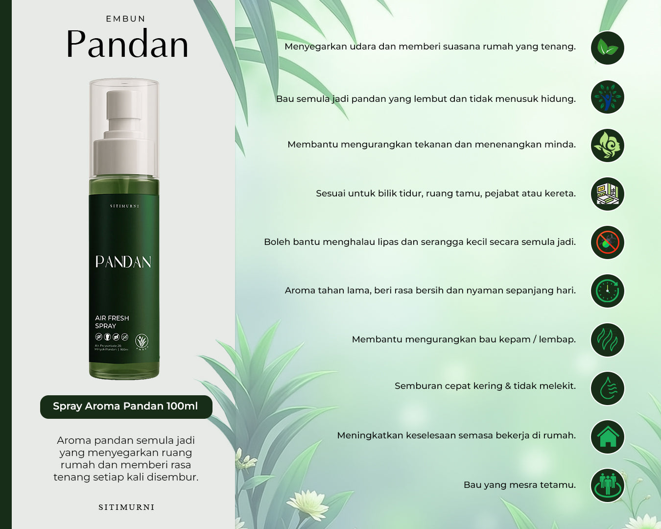 SPRAY AROMA PANDAN