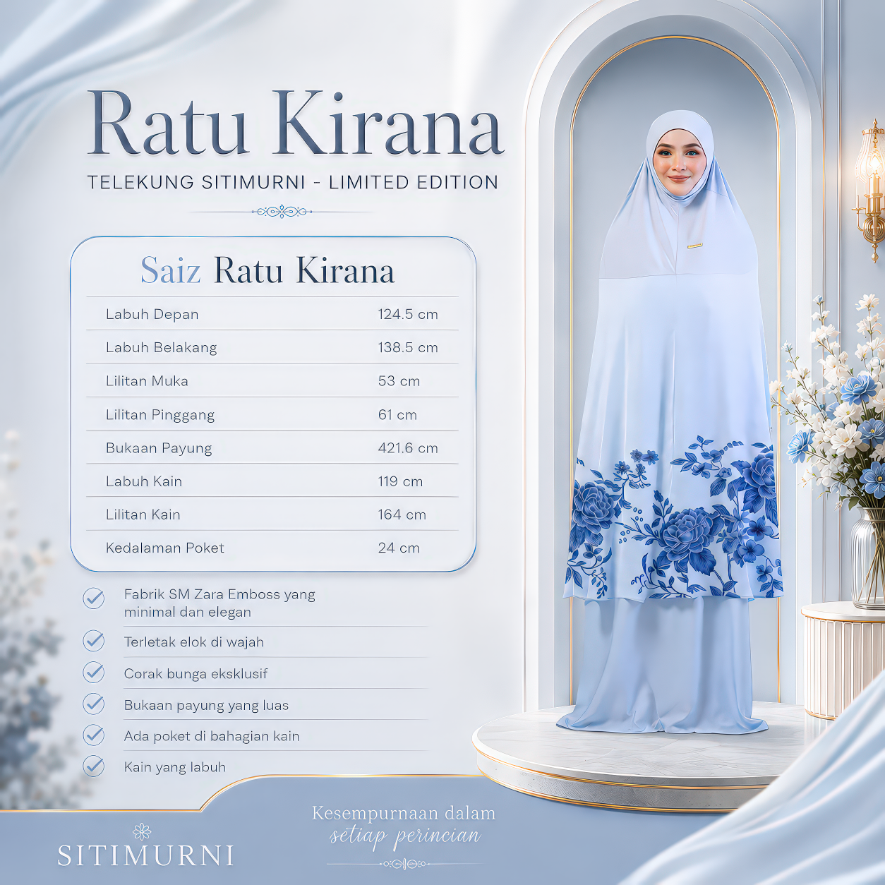 RATU KIRANA IN BLUE