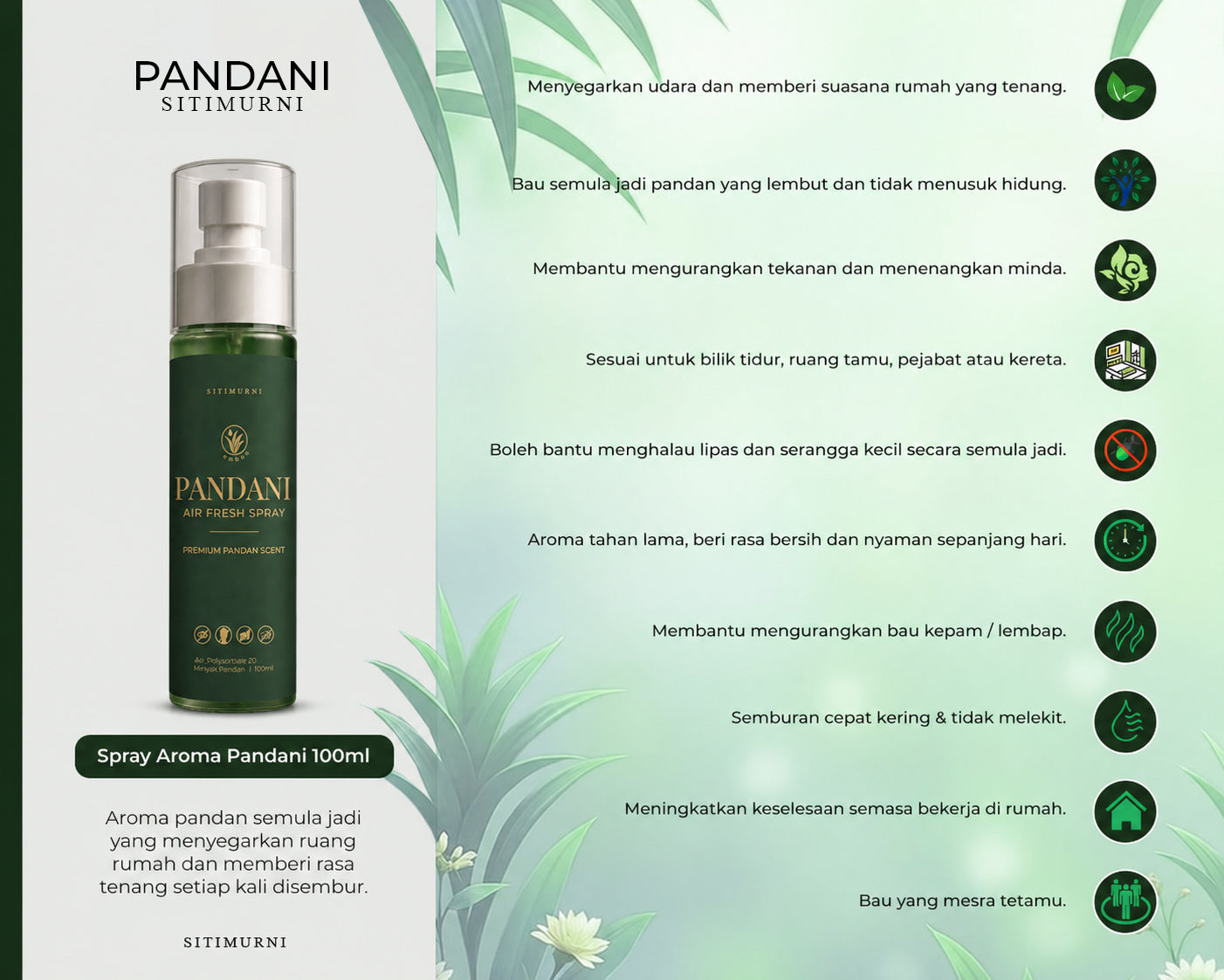 SPRAY AROMA PANDAN