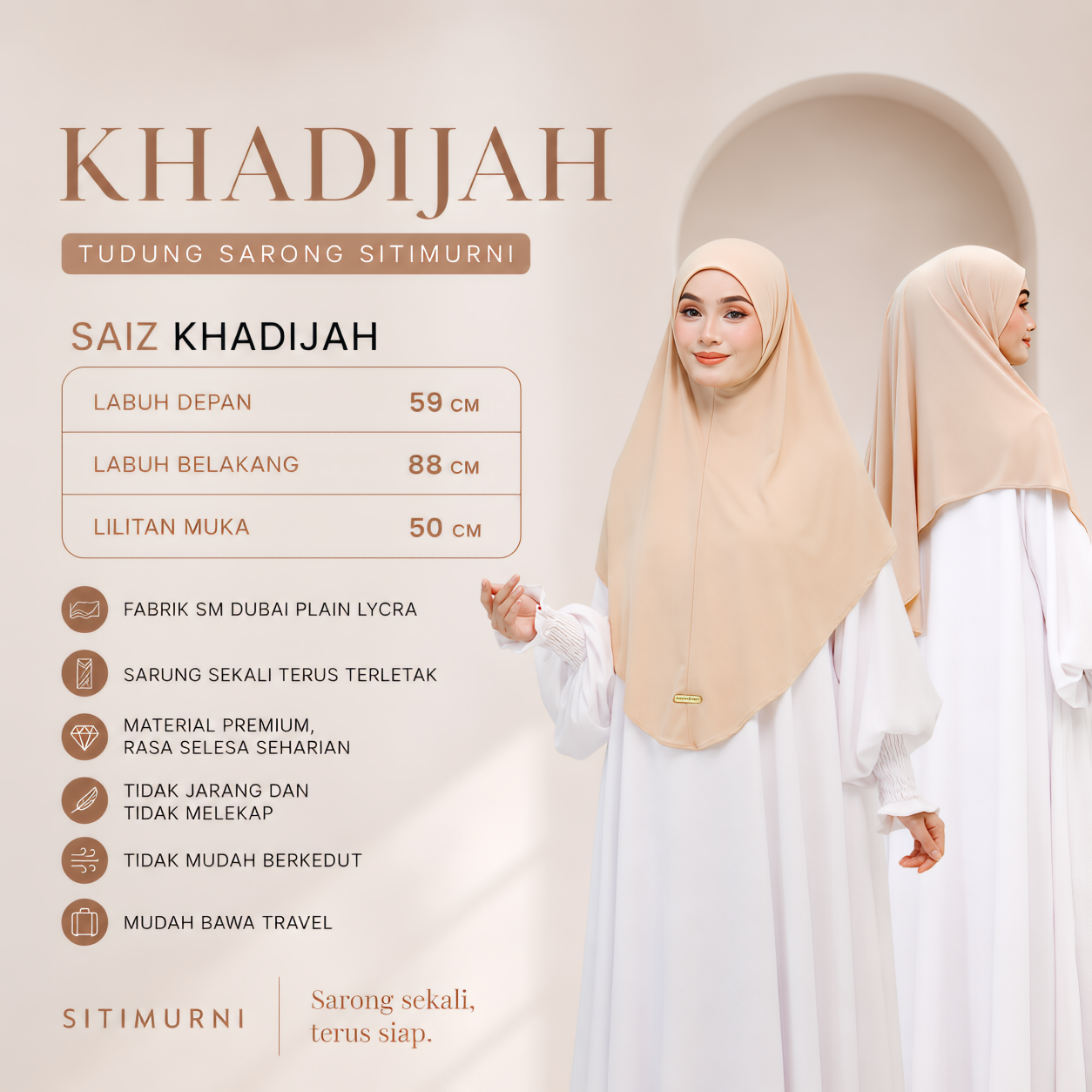 KHADIJAH IN LILAC LUSTER