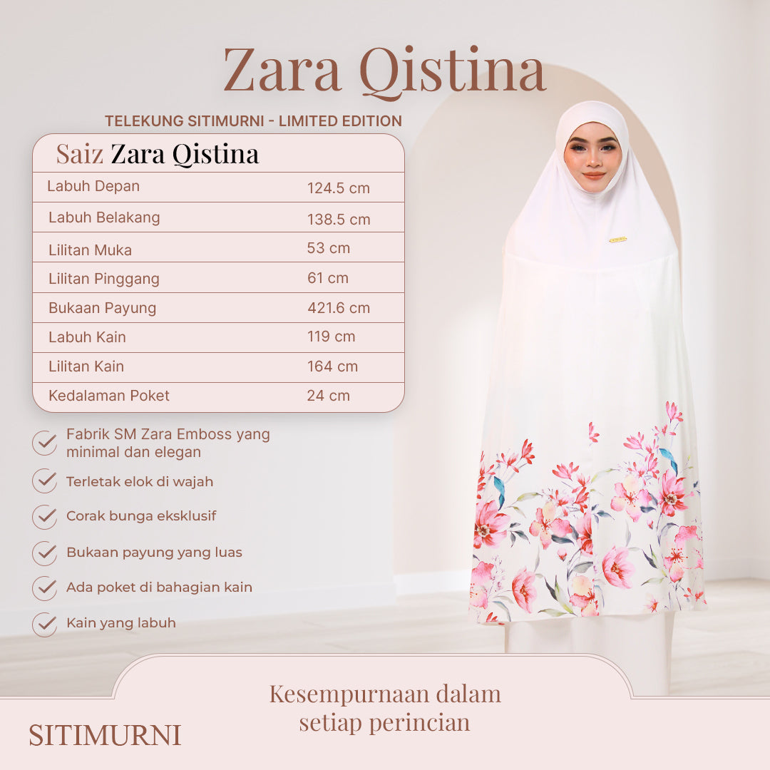 ZARA QISTINA IN WHITE
