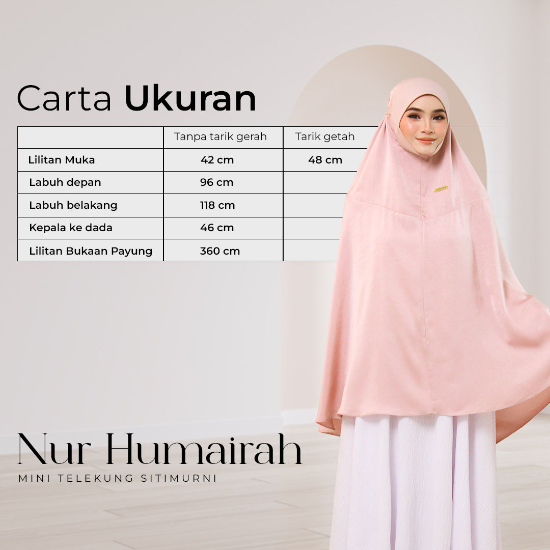 NUR HUMAIRAH IN ALMOND NUDE