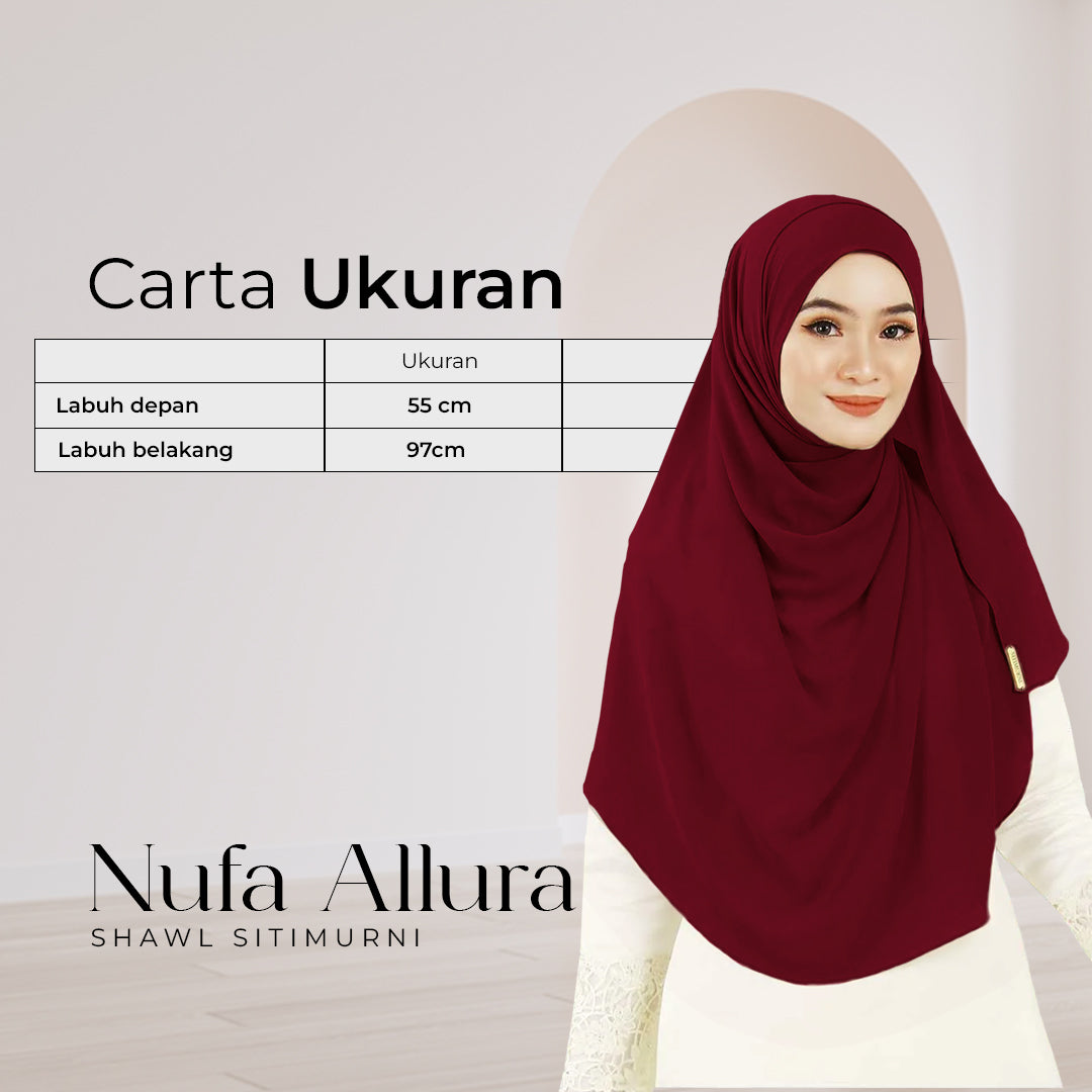 NUFA ALLURA DUBAI IN PINKY CREPE