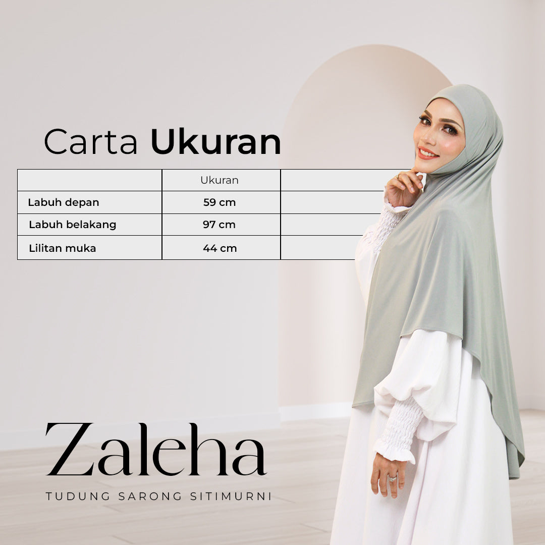 ZALEHA IN COTTON WHITE