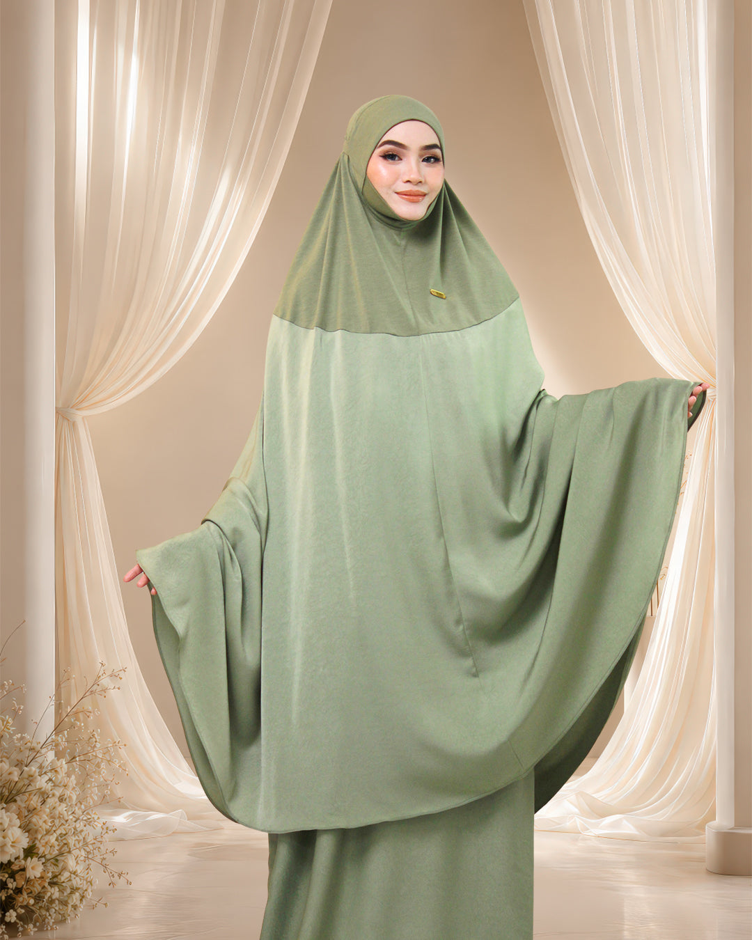 ALWANI IN VERONESE GREEN