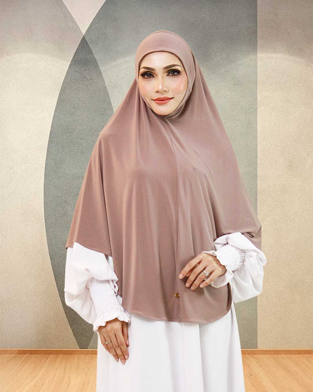 ZALEHA IN CINNAMON BROWN
