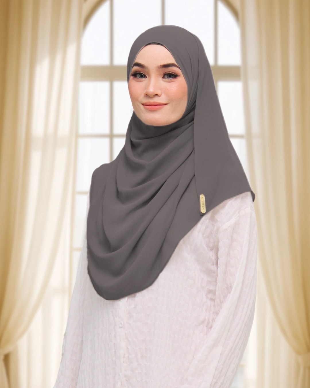 NUFA PLAIN IN DARK GREY