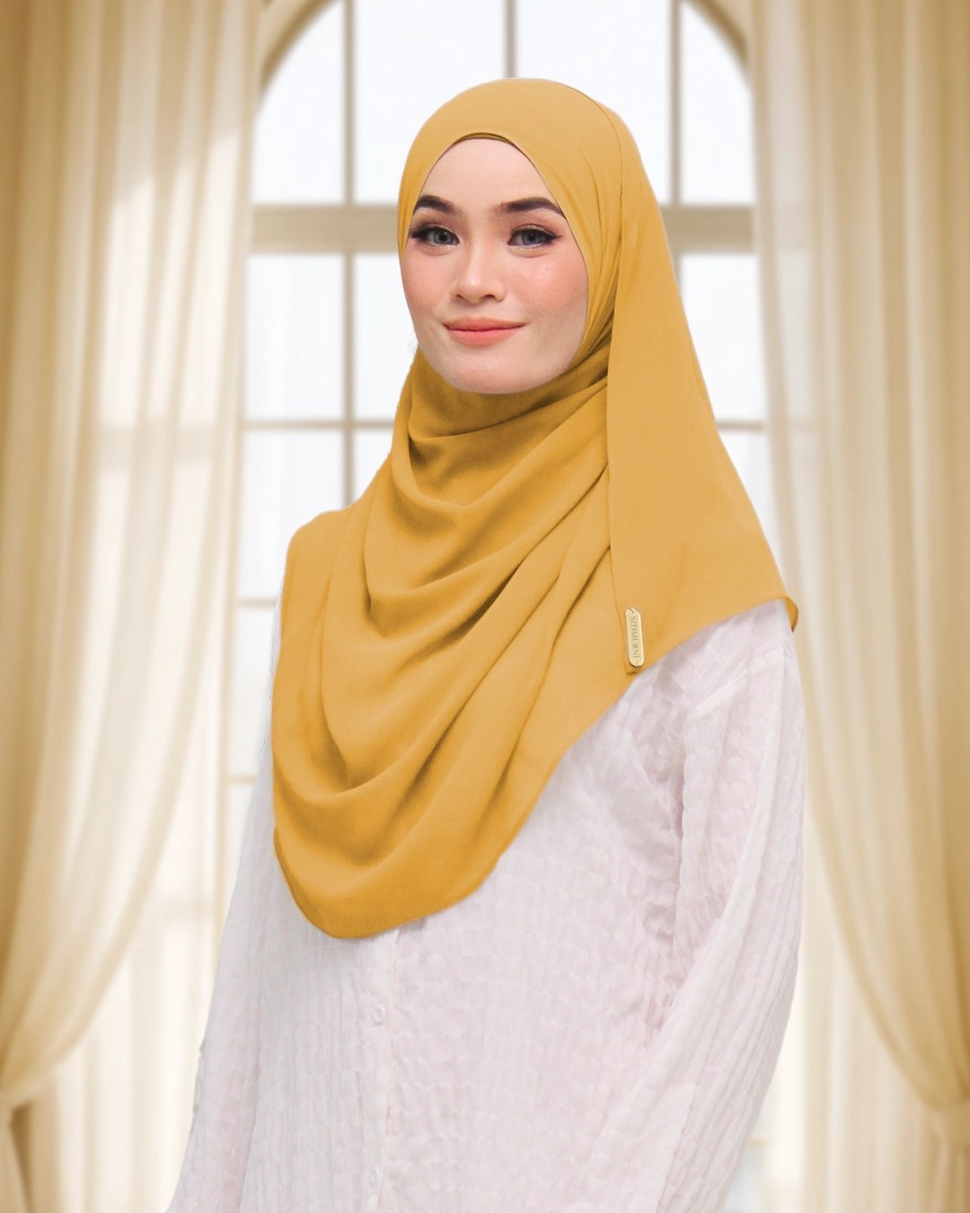NUFA PLAIN IN SOFT MUSTARD